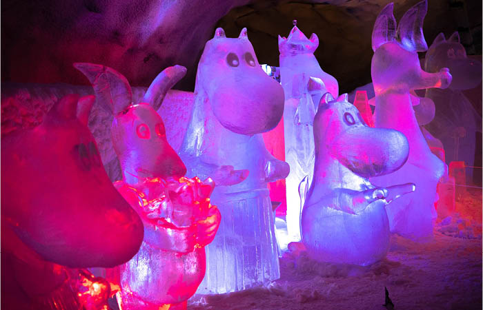Moomin ice cave