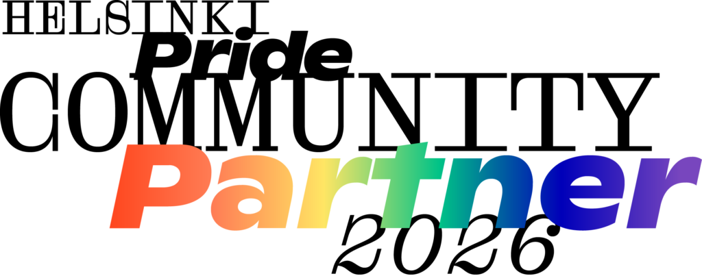 Helsinki Pride Community Partner 2026.