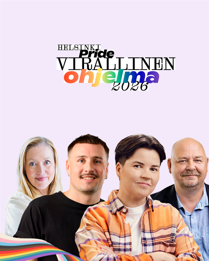 Helsinki Priden virallinen ohjelma 2026.